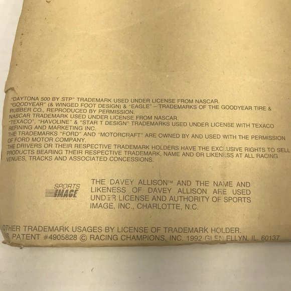 Racing Champions 1992 Daytona 500 Davey Allison Morgan Shepherd Geoff Bodine - Picture 8 of 12